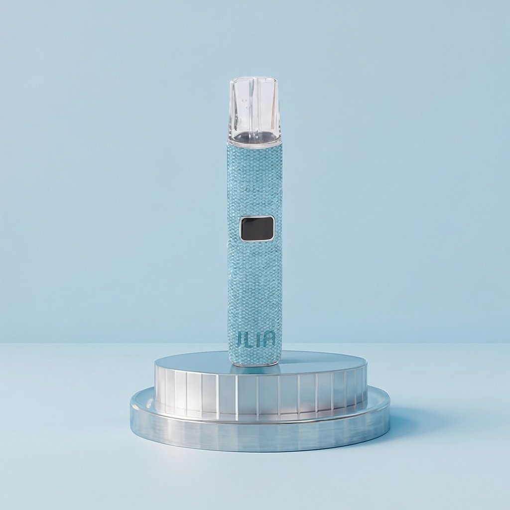 ILIA哩亞布紋一代換彈主機 – 奢華布紋工藝 鋁合金機身 通用一代RELX/SP2S各式煙彈 台灣現貨:圖片 4