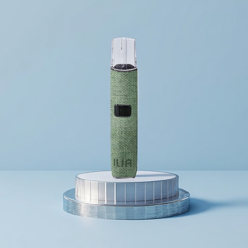 ILIA哩亞布紋一代換彈主機 – 奢華布紋工藝 鋁合金機身 通用一代RELX/SP2S各式煙彈 台灣現貨:圖片 5