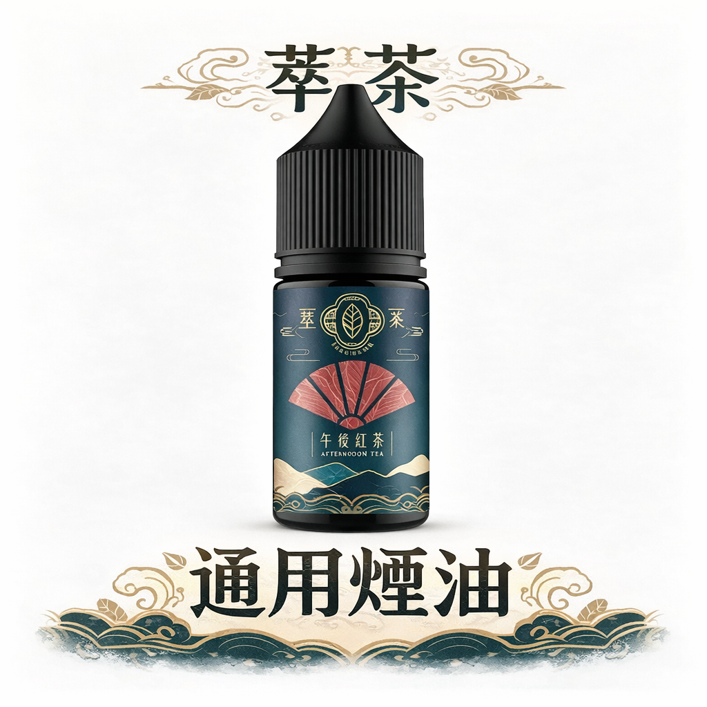 萃茶煙油 細膩尼古丁鹽配方 清新醇厚不刺喉 嚴選梨山烏龍與醇厚鐵觀音 不加涼的純粹茶葉香氣 還原現泡茶葉的醇厚回甘 台灣現貨